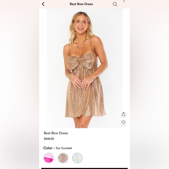 Show Me Your MuMu Best Bow Dress - Picture 2 of 3